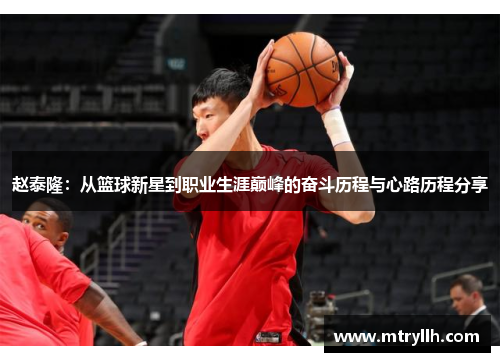 赵泰隆：从篮球新星到职业生涯巅峰的奋斗历程与心路历程分享
